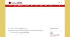 Desktop Screenshot of barclayrae.com
