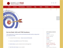 Tablet Screenshot of barclayrae.com
